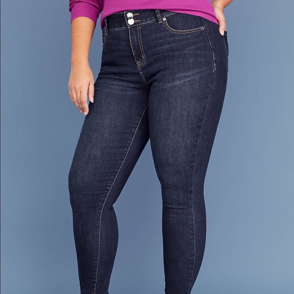 High Rise Stretch Skinny Jeans
